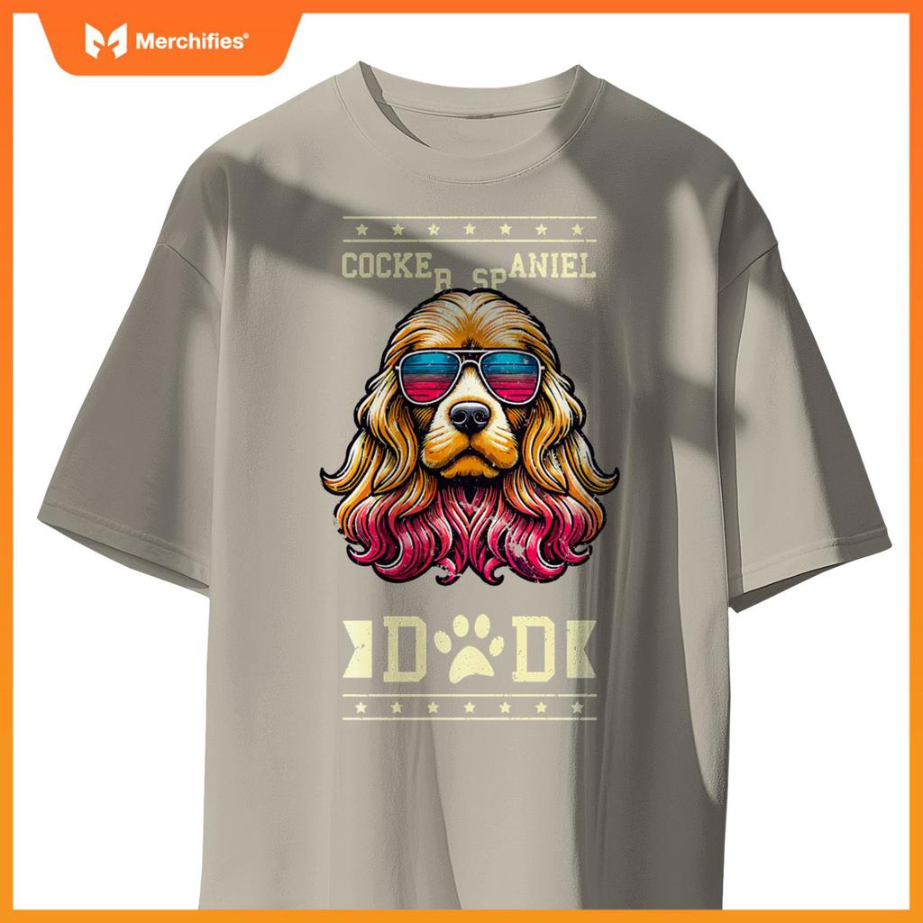 Cocker Spaniel Dad Spaniels T-Shirt