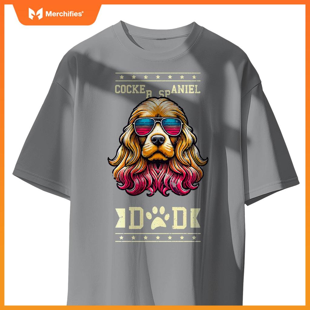 Cocker Spaniel Dad Spaniels T-Shirt