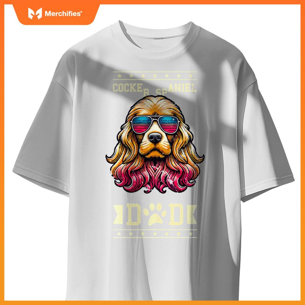 Cocker Spaniel Dad Spaniels T-Shirt
