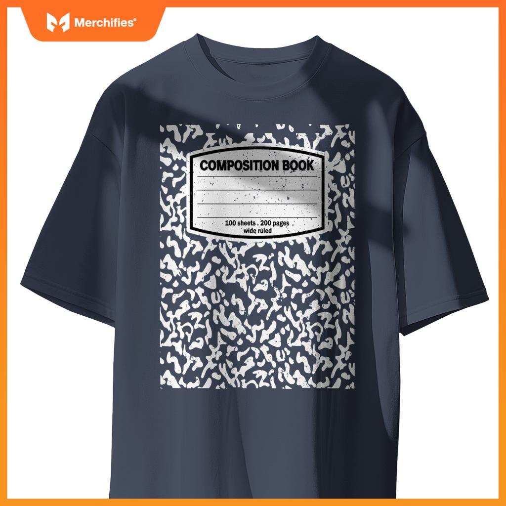 Composition Book Notebook Matching group Halloween Teacher T-Shirt