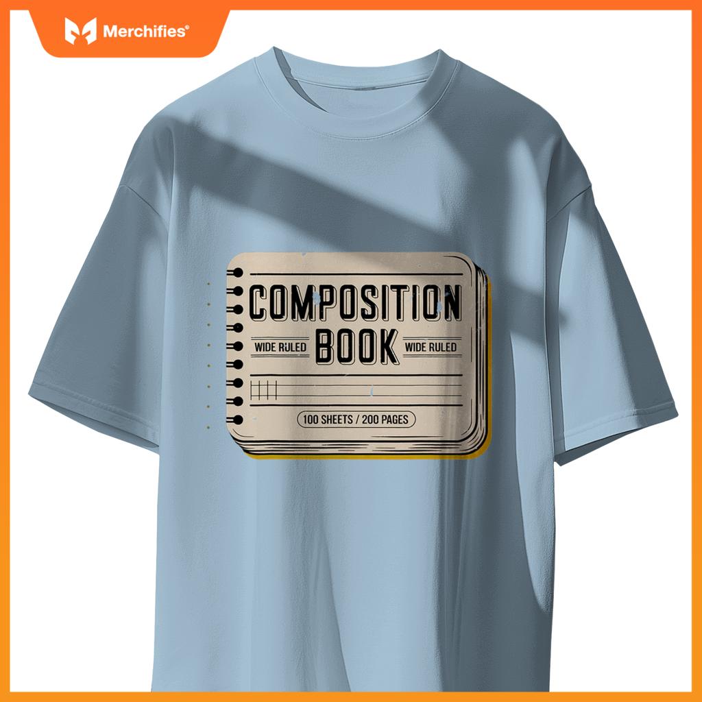 Composition Notebook Costume  teacher group matching tee T-Shirt
