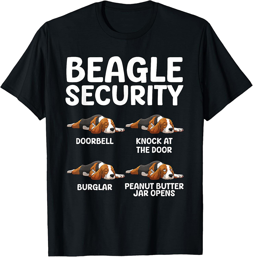 Cool Beagle Design For Men Women Dog Themed Beagle Lovers T-Shirt 01