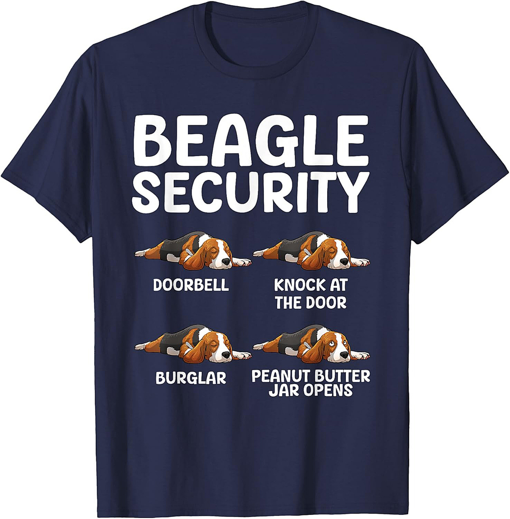 Cool Beagle Design For Men Women Dog Themed Beagle Lovers T-Shirt 01