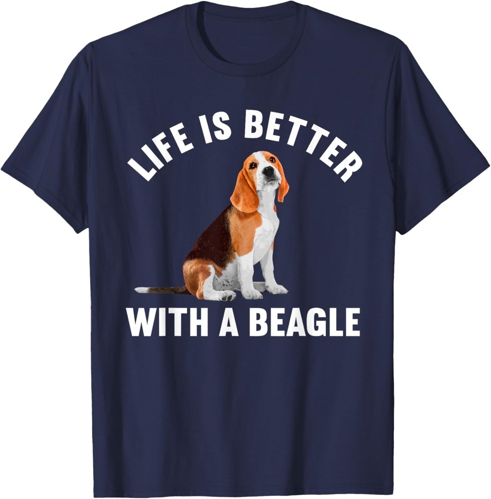 Cool Beagle Design For Men Women Dog Themed Beagle Lovers T-Shirt
