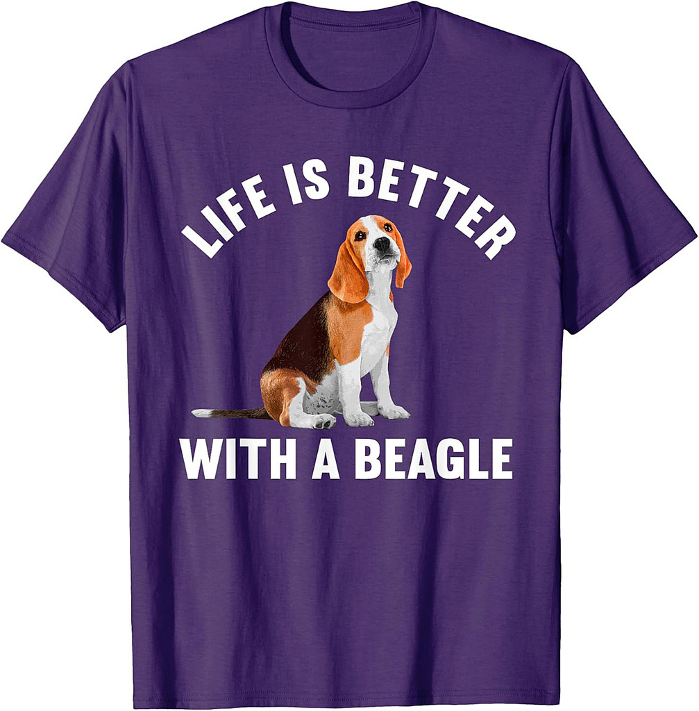 Cool Beagle Design For Men Women Dog Themed Beagle Lovers T-Shirt