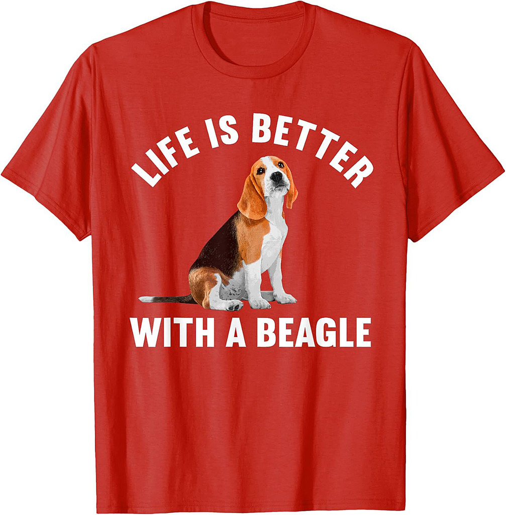 Cool Beagle Design For Men Women Dog Themed Beagle Lovers T-Shirt