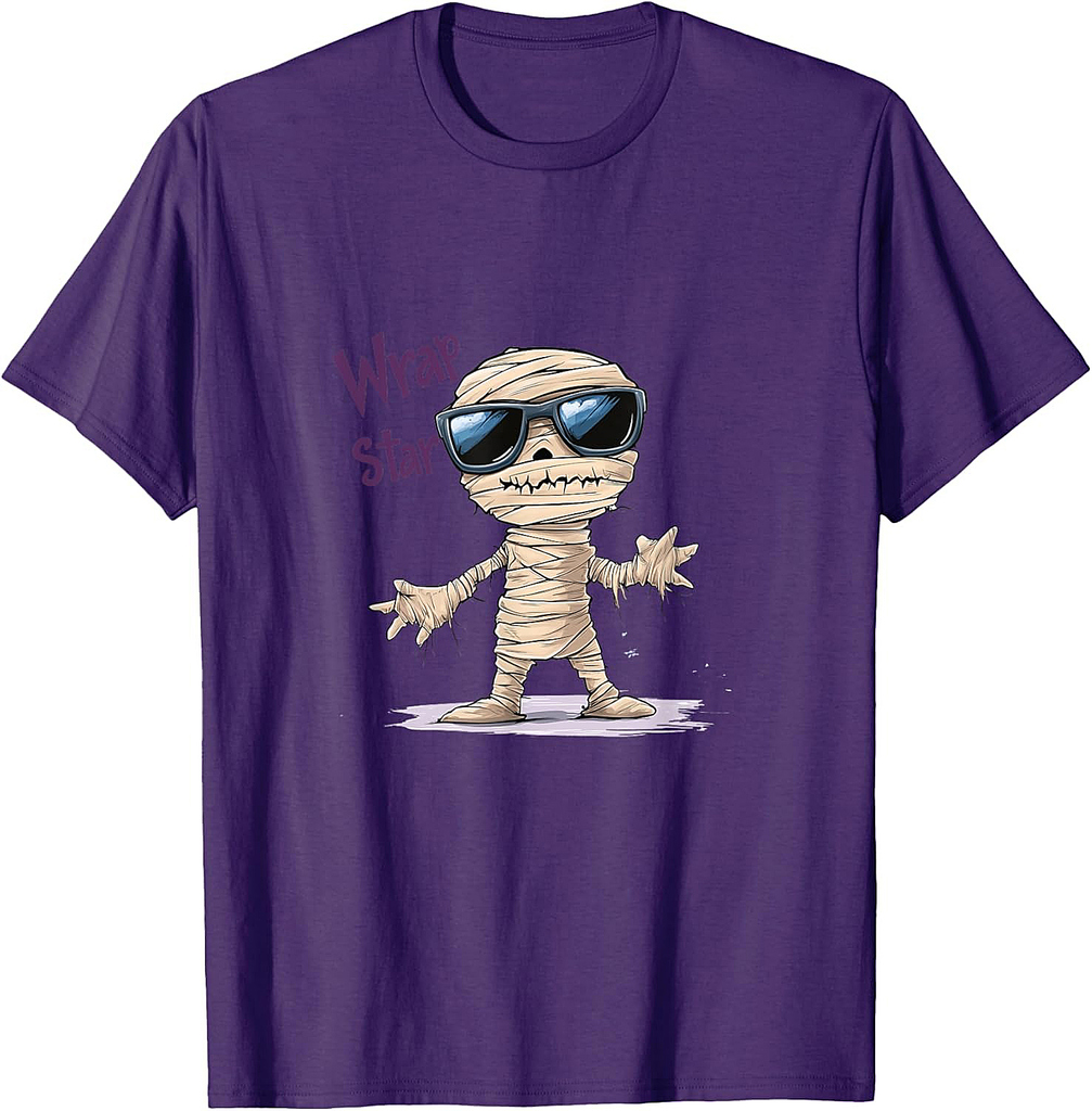 Cool Mummy Halloween Humor T-Shirt