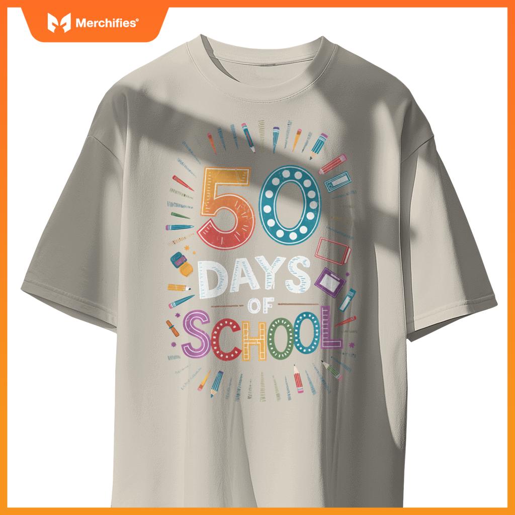 Cute 50 Days Of School Teacher Happy 50 Days Of School