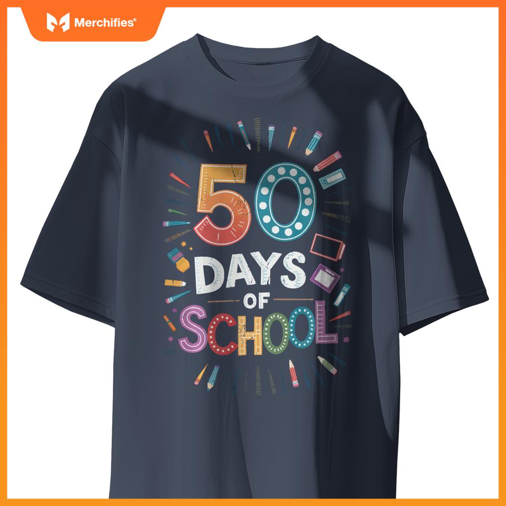 Cute 50 Days Of School Teacher Happy 50 Days Of School