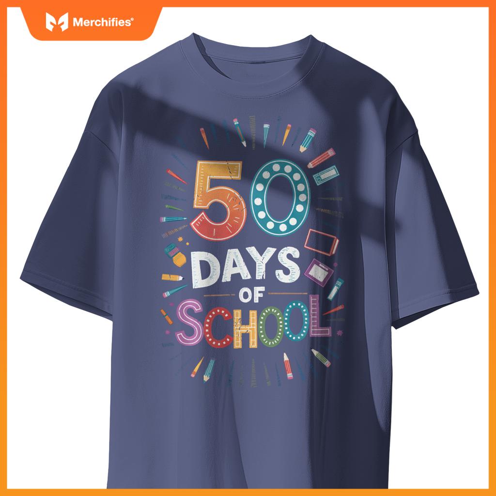 Cute 50 Days Of School Teacher Happy 50 Days Of School
