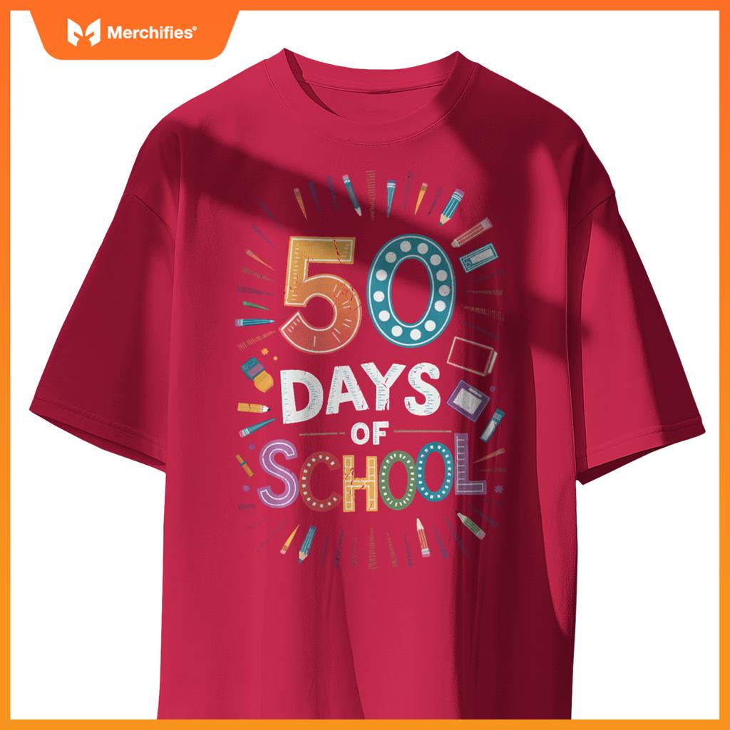 Cute 50 Days Of School Teacher Happy 50 Days Of School