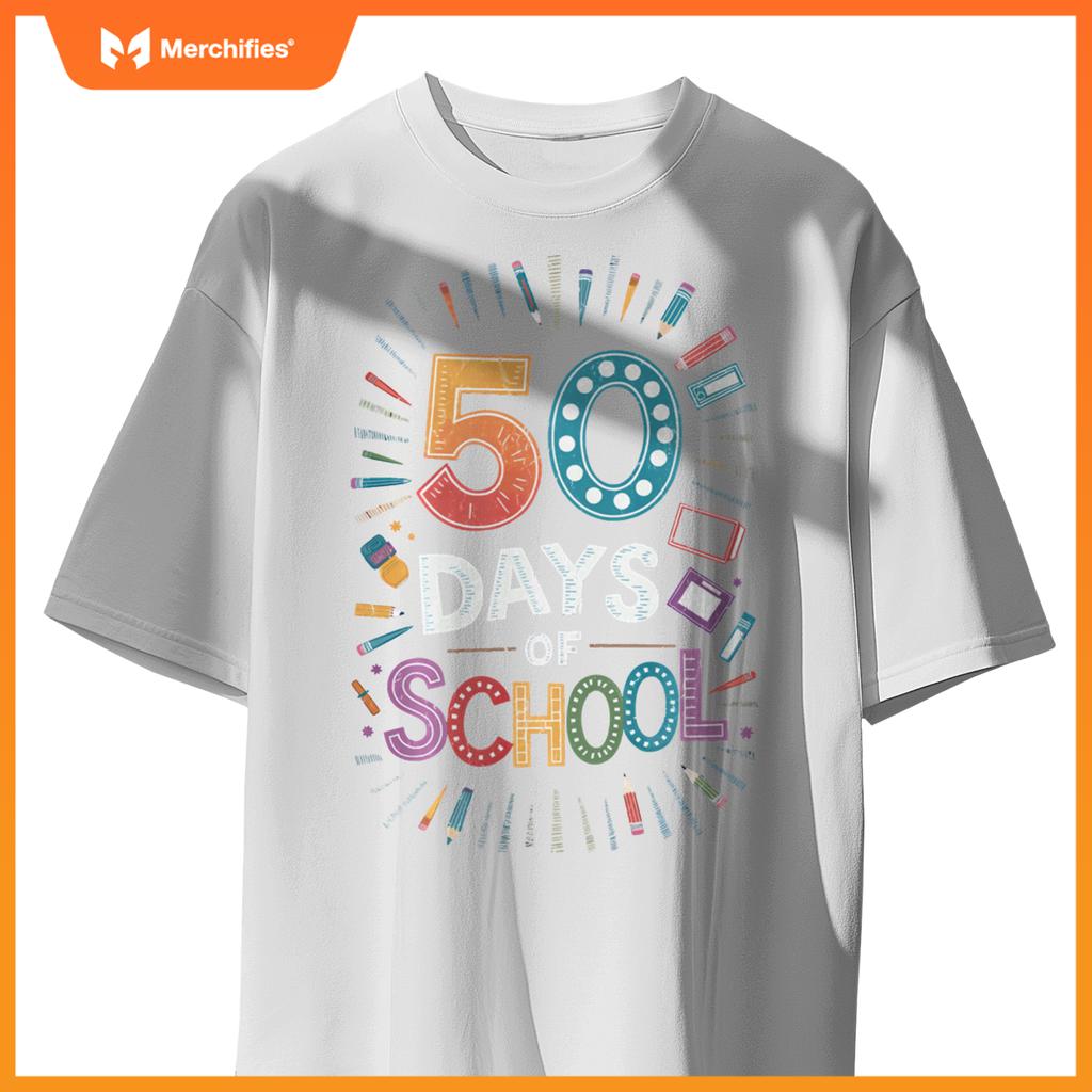 Cute 50 Days Of School Teacher Happy 50 Days Of School