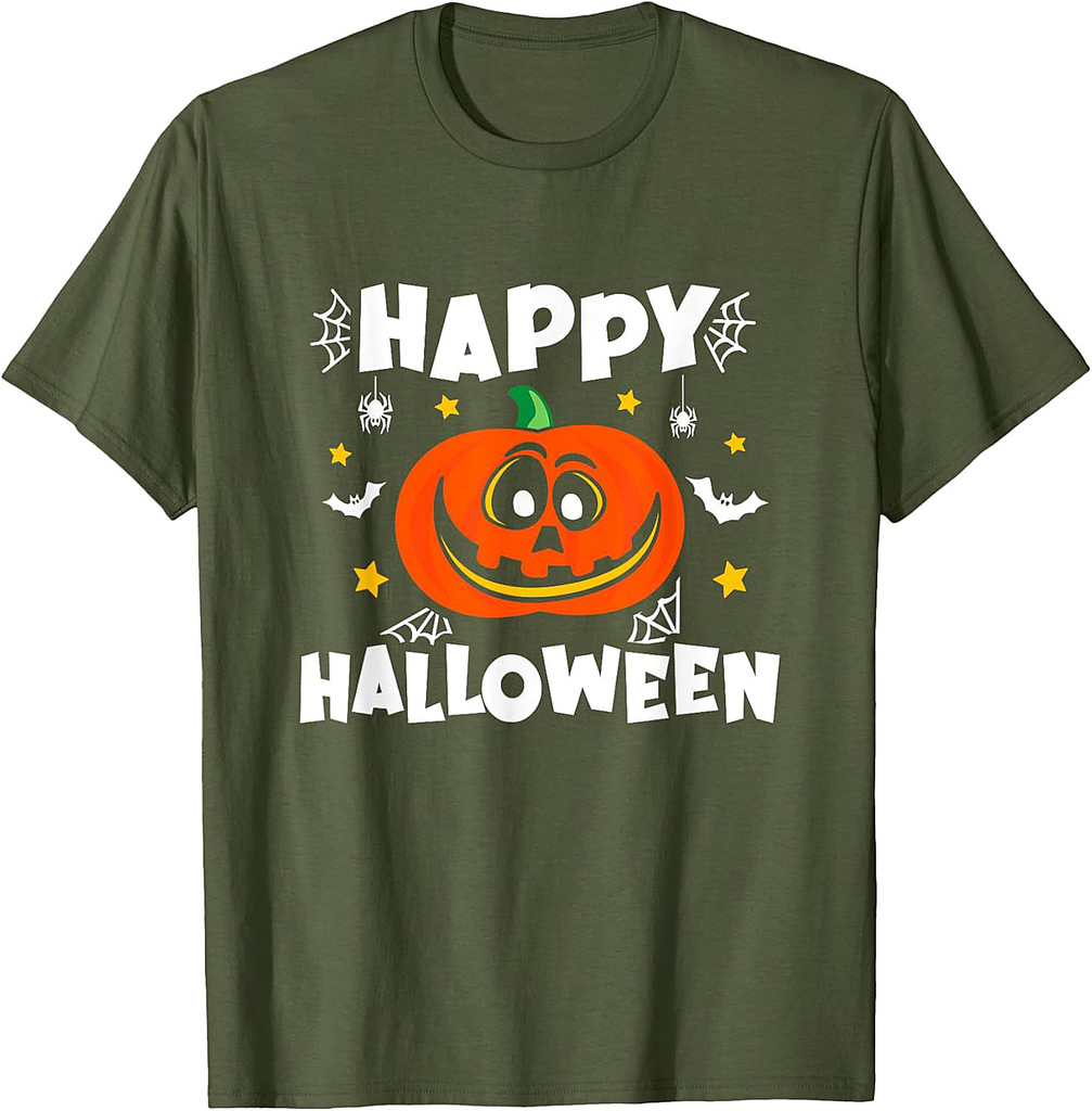 Cute Halloween Kids - Halloween Pumpkin - Happy Halloween T-Shirt