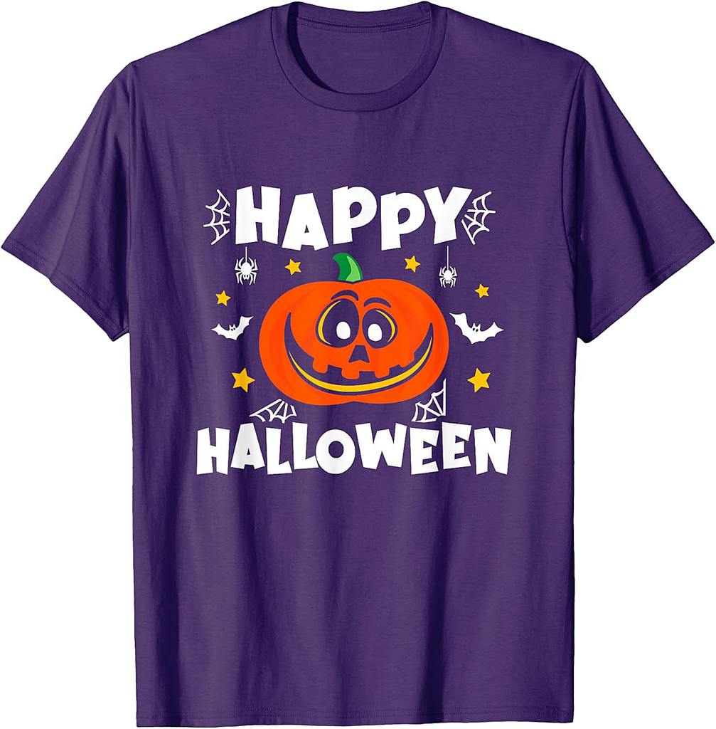 Cute Halloween Kids - Halloween Pumpkin - Happy Halloween T-Shirt
