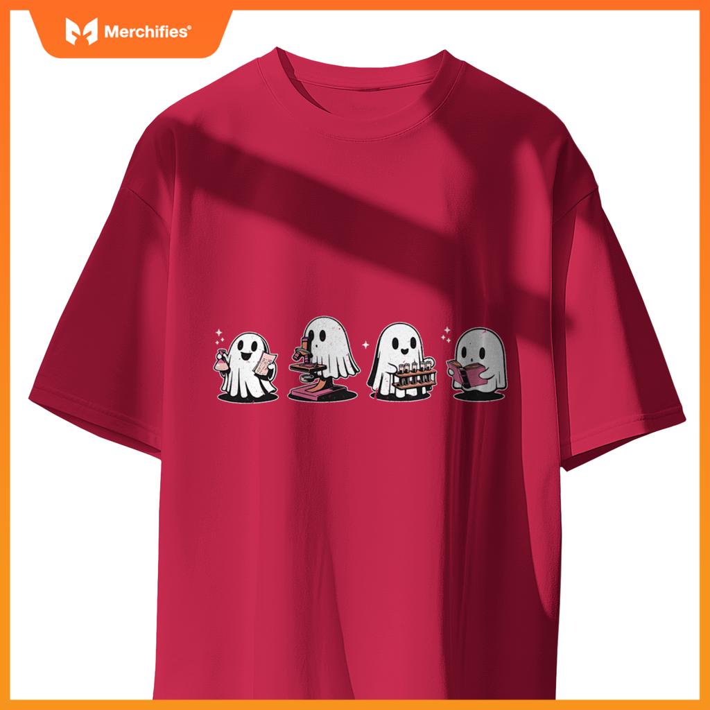 Cute Halloween Science Chemistry Ghost Laboratory Teacher