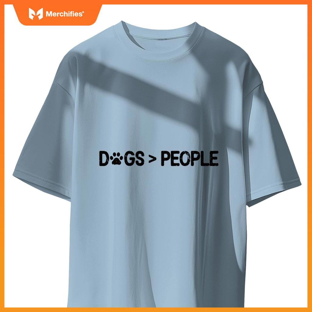 DOGS  PEOPLE Shirt Funny Dog Lovers Pet Fans Humor Dog T-Shirt