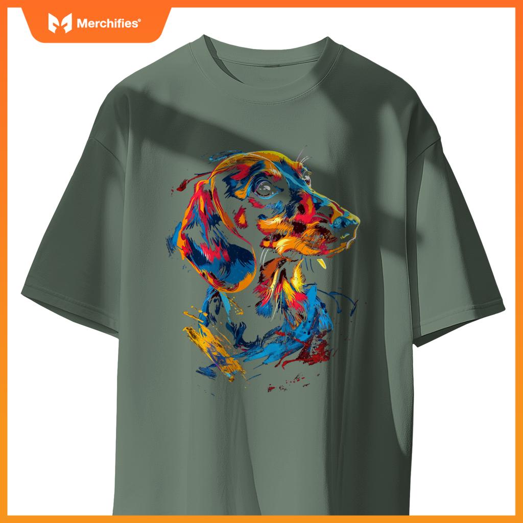 Dachshund Dog Splash T-Shirt