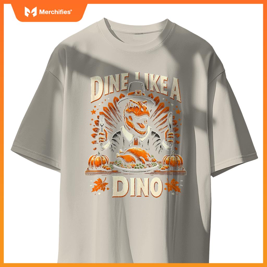 Dine Like a Dino Thanksgiving T-Rex Dino