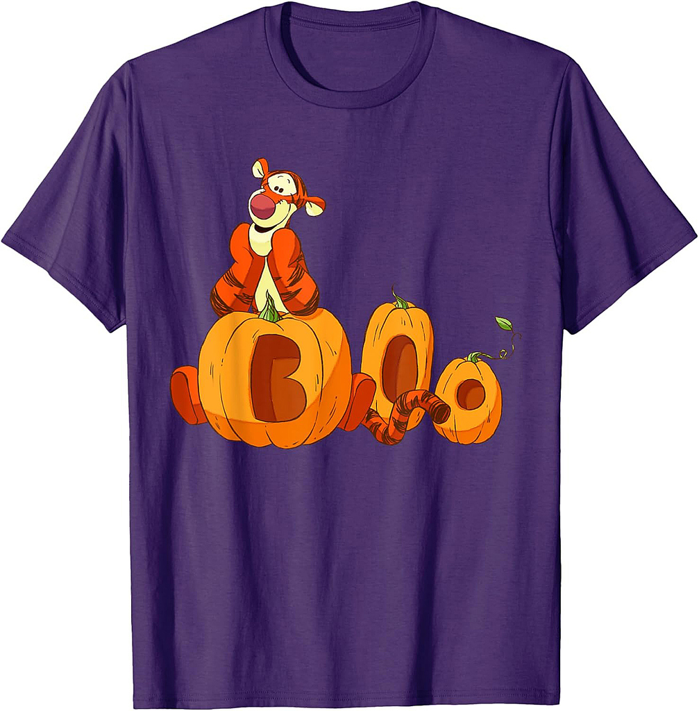 Disney - Halloween Tigger Boo Pumpkins T-Shirt