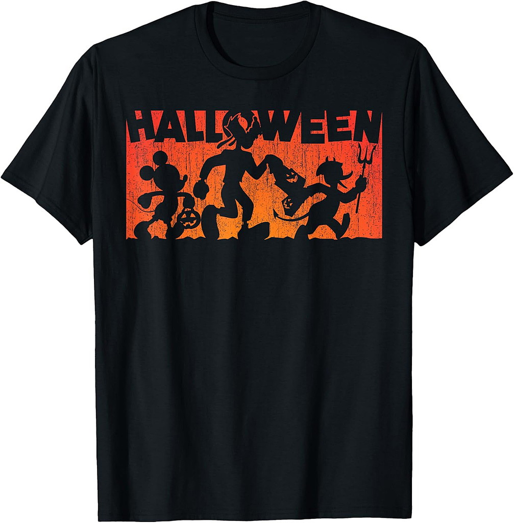 Disney - Mickey Mouse and Friends Halloween Walk T-Shirt