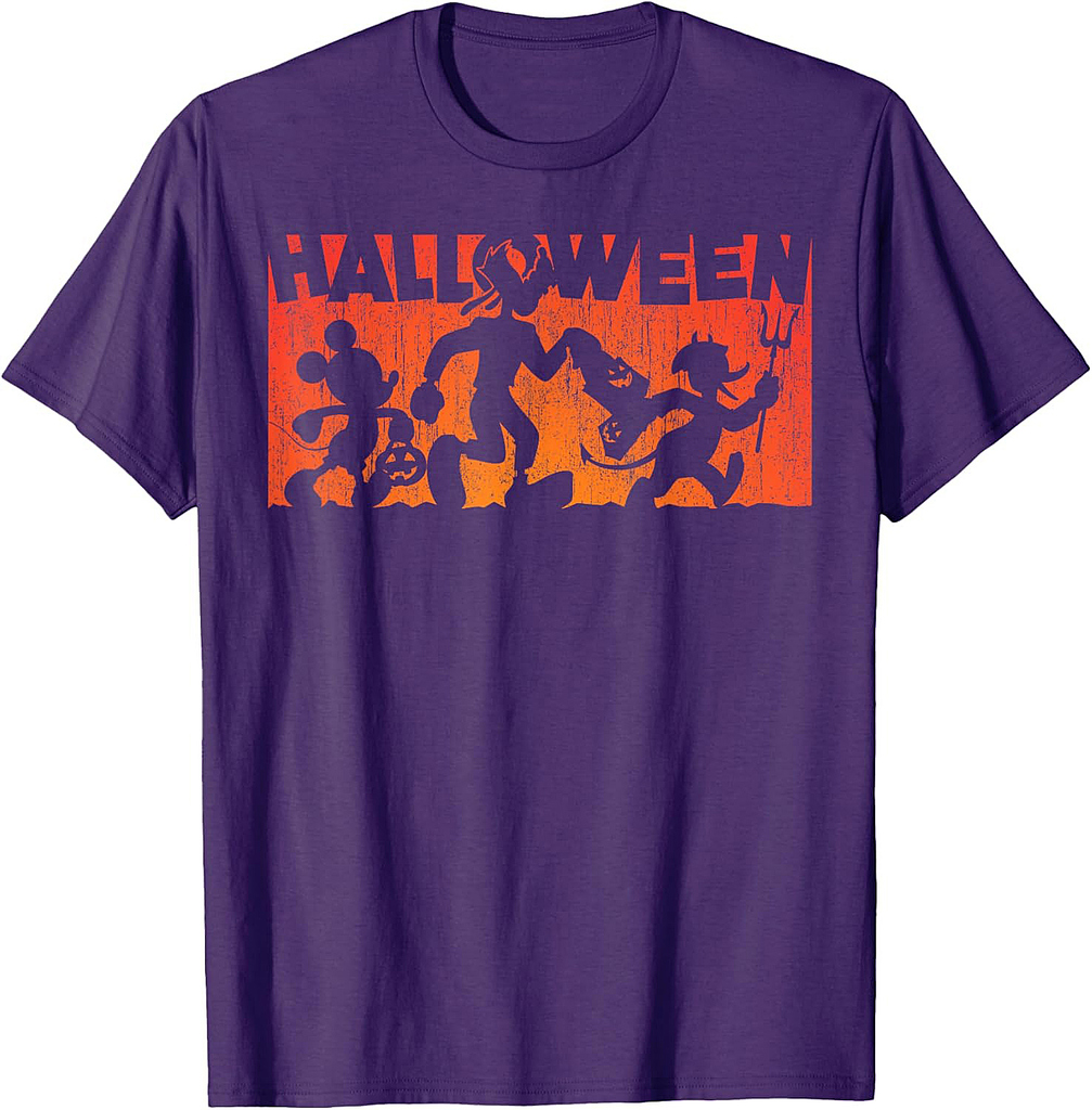 Disney - Mickey Mouse and Friends Halloween Walk T-Shirt