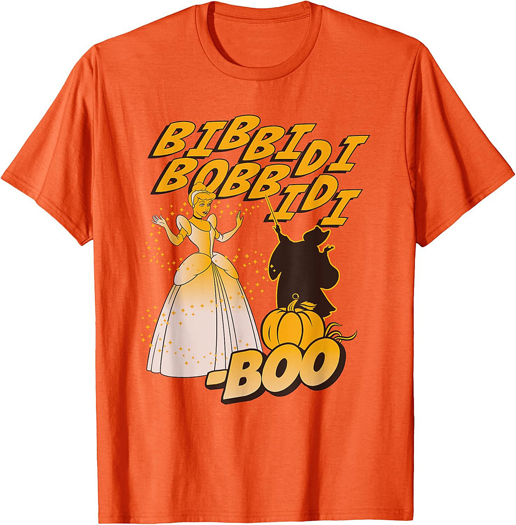 Disney Cinderella Bibbidi Bobbidi Boo Halloween T-Shirt