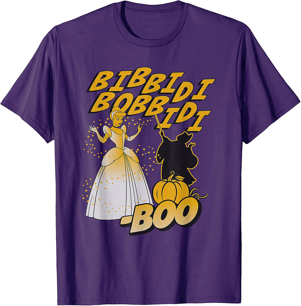 Disney Cinderella Bibbidi Bobbidi Boo Halloween T-Shirt
