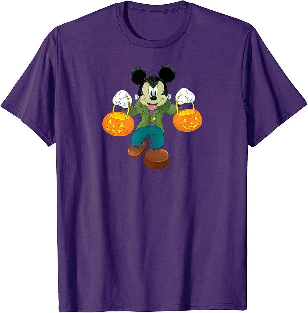 Disney Halloween Mickey Mouse Frankenstein T-Shirt