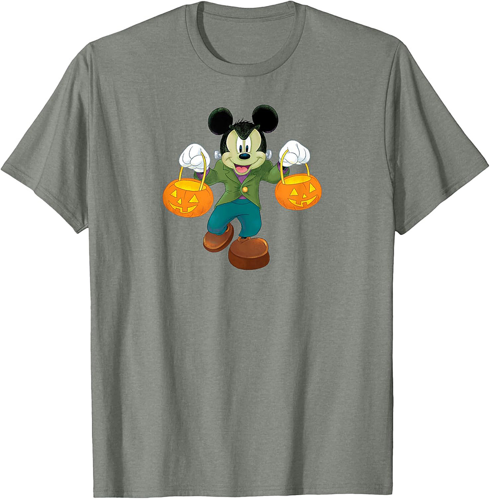 Disney Halloween Mickey Mouse Frankenstein T-Shirt