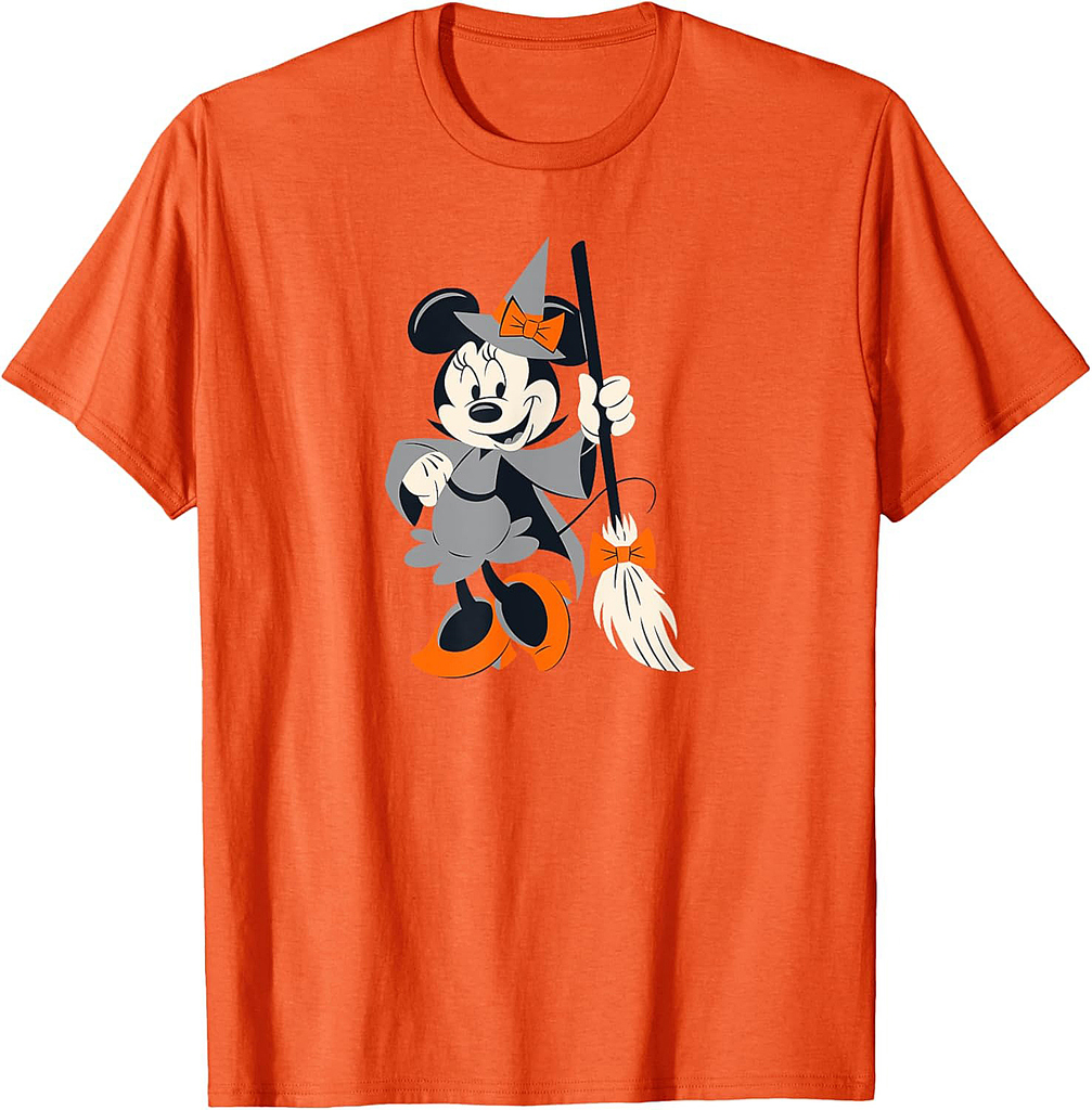 Disney Halloween Minnie Happy Witch T-Shirt