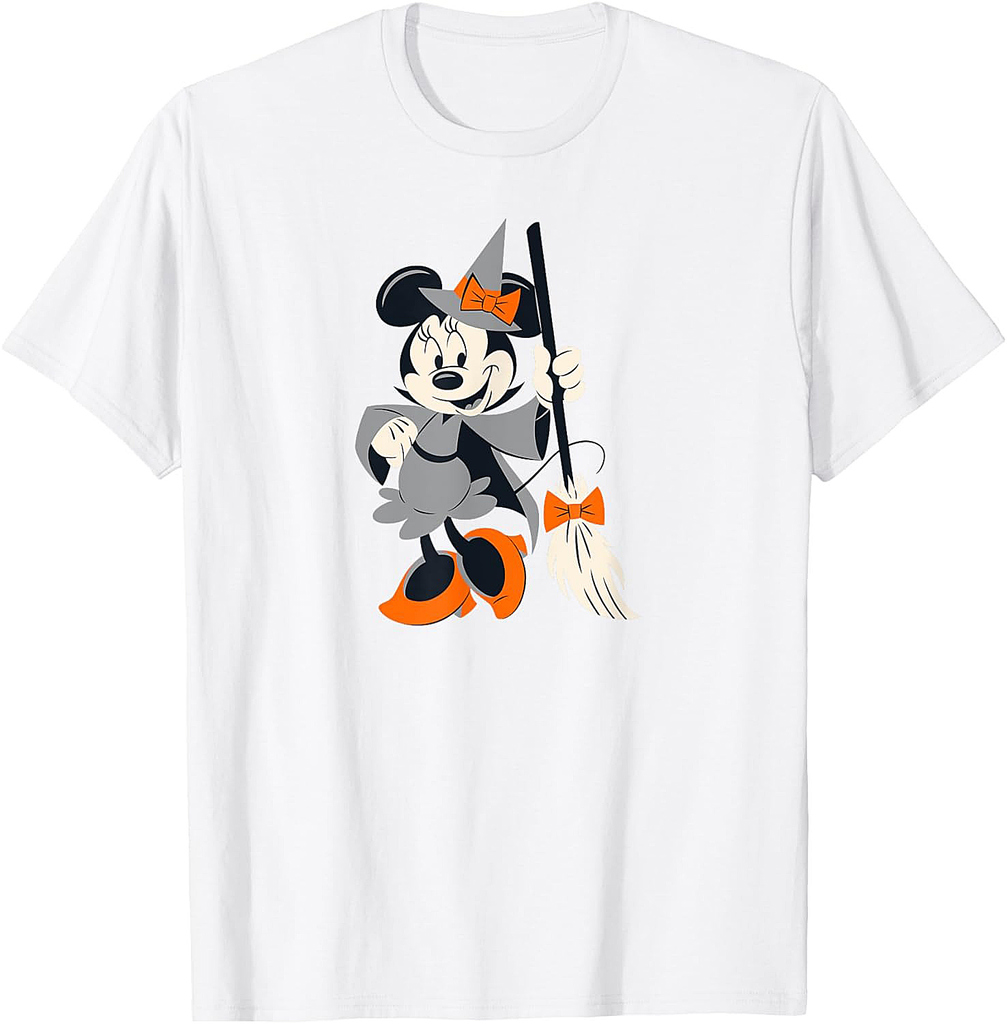 Disney Halloween Minnie Happy Witch T-Shirt