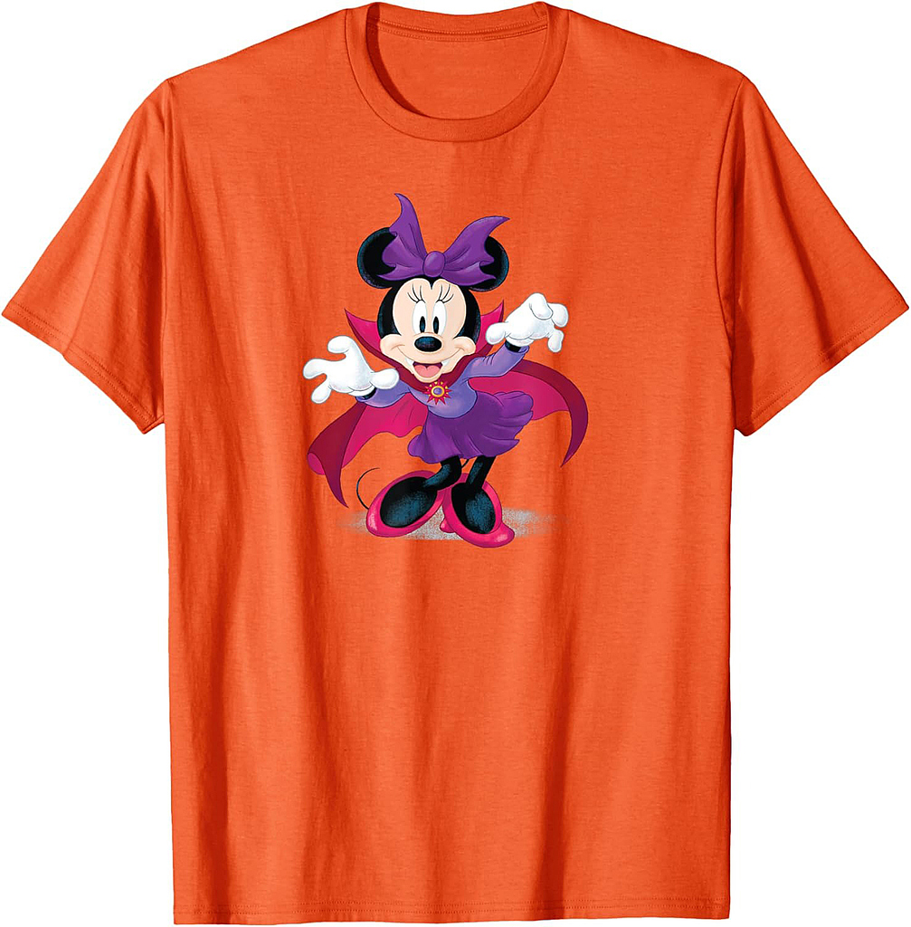 Disney Halloween Minnie Mouse Vampire T-Shirt