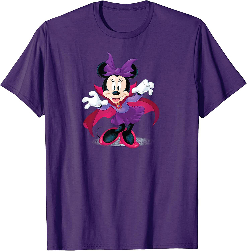 Disney Halloween Minnie Mouse Vampire T-Shirt