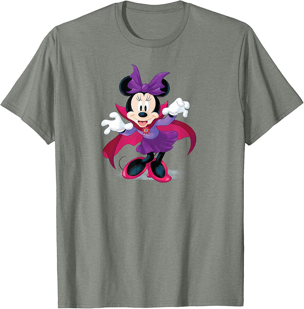 Disney Halloween Minnie Mouse Vampire T-Shirt