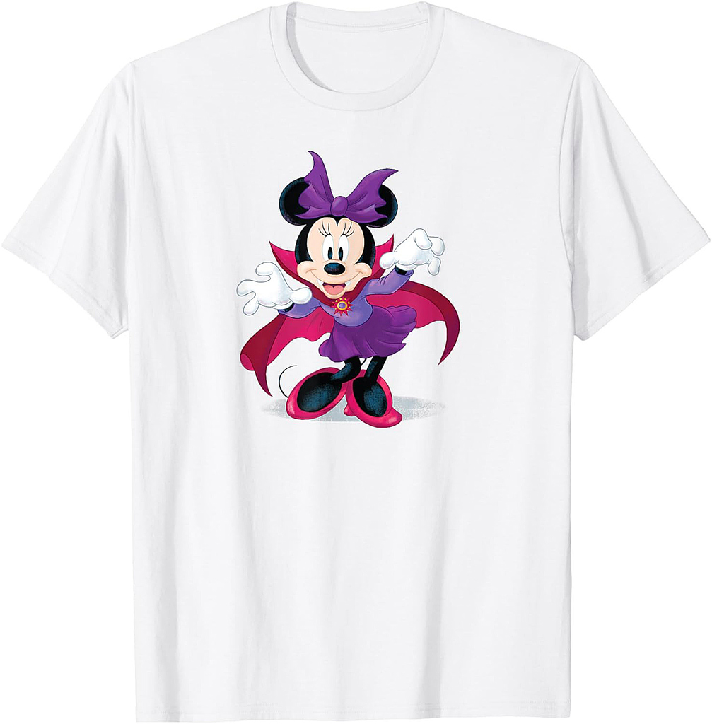 Disney Halloween Minnie Mouse Vampire T-Shirt