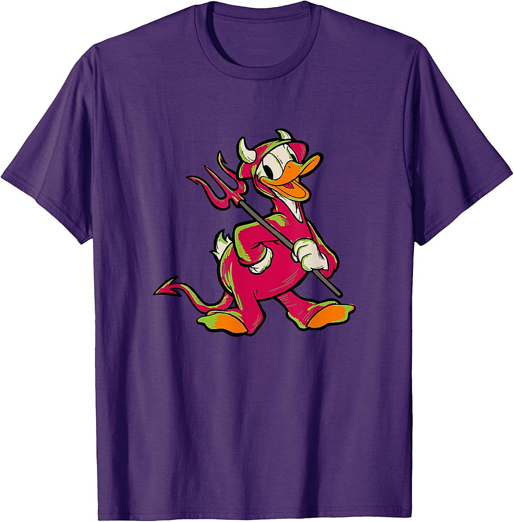 Disney Mickey And Friends Halloween Donald Devil Costume T-Shirt