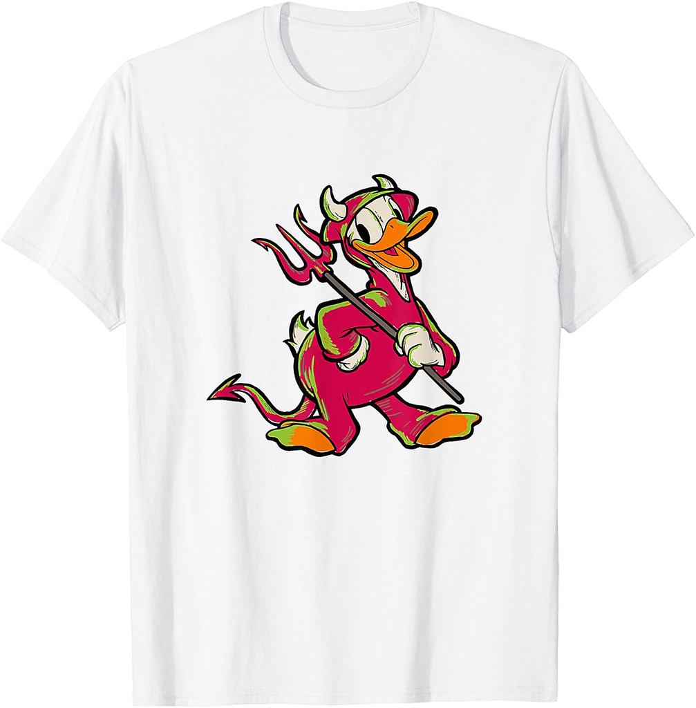 Disney Mickey And Friends Halloween Donald Devil Costume T-Shirt
