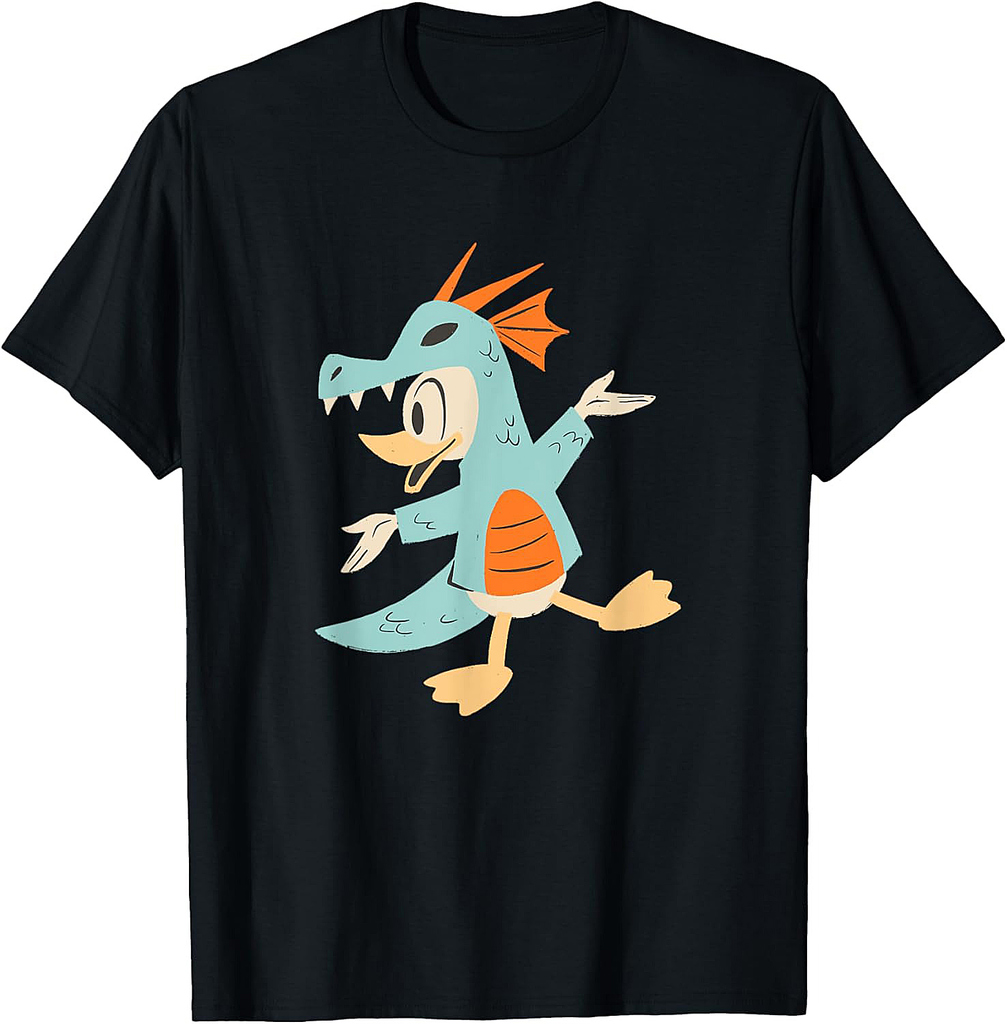 Disney Mickey And Friends Halloween Donald Dragon Costume T-Shirt