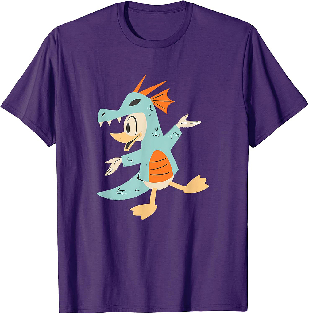 Disney Mickey And Friends Halloween Donald Dragon Costume T-Shirt