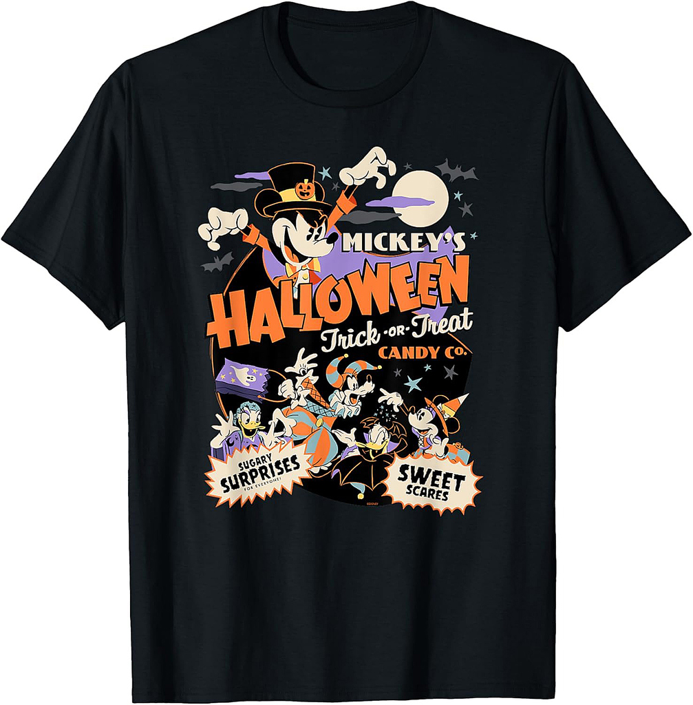 Disney Mickey’s Halloween Trick or Treat Candy Co. T-Shirt