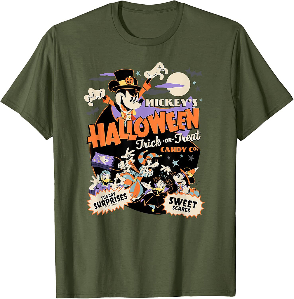Disney Mickey’s Halloween Trick or Treat Candy Co. T-Shirt