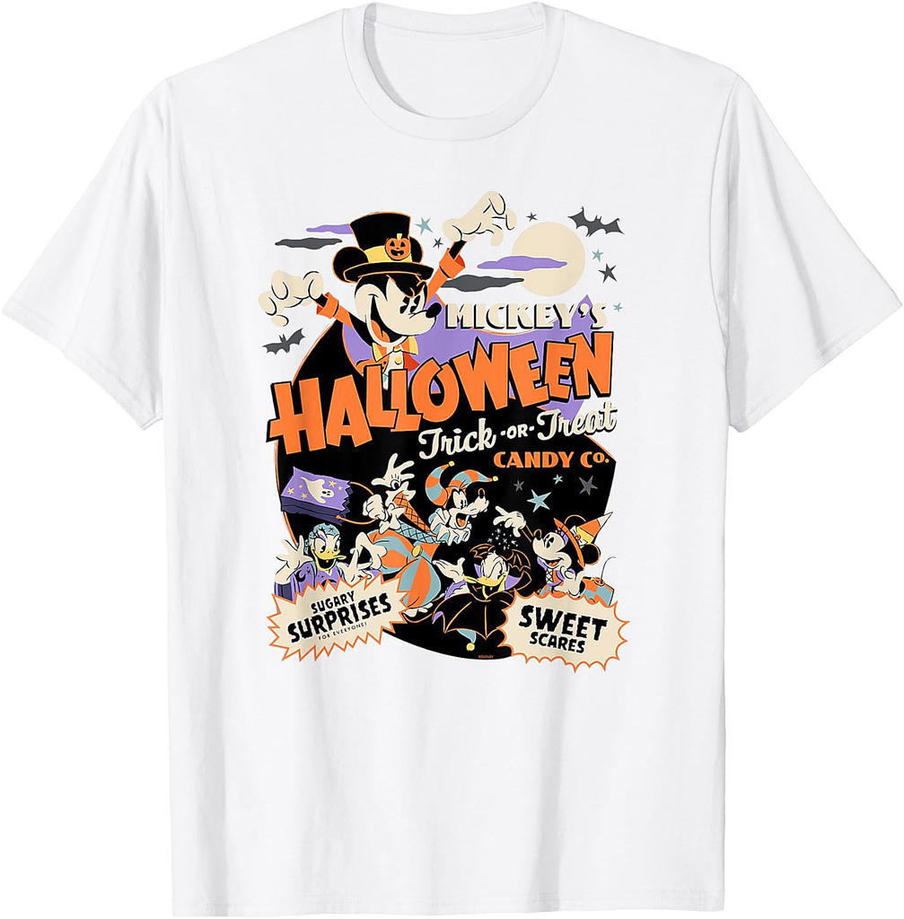 Disney Mickey’s Halloween Trick or Treat Candy Co. T-Shirt