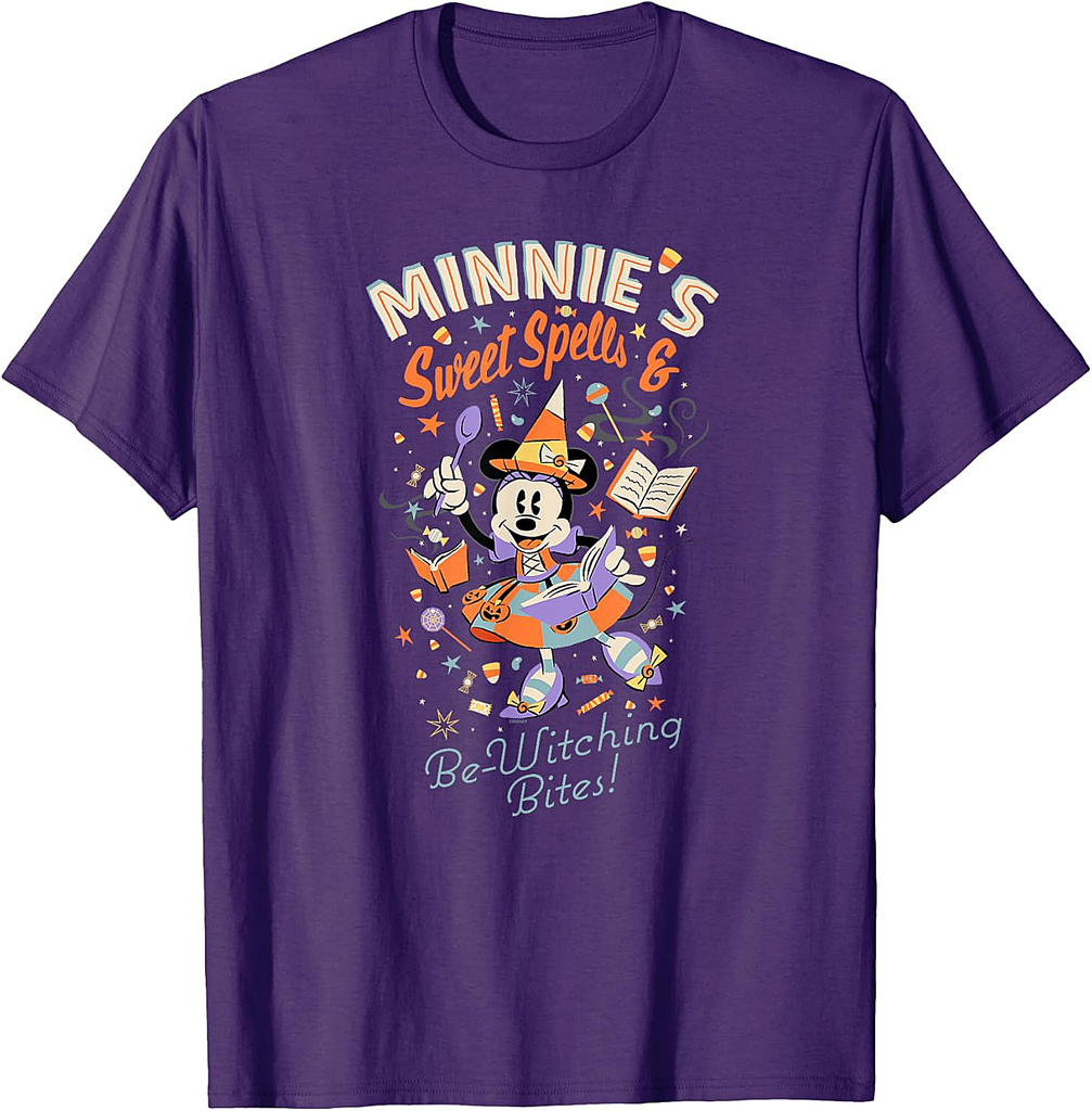Disney Minnie’s Sweet Spells & Be-Witching Bites Halloween T-Shirt