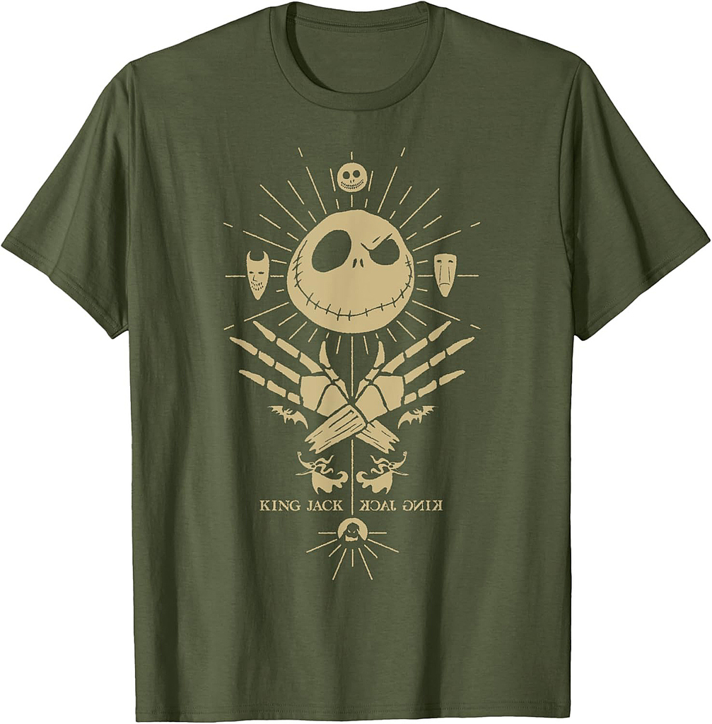 Disney The Nightmare Before Christmas Halloween King Jack T-Shirt