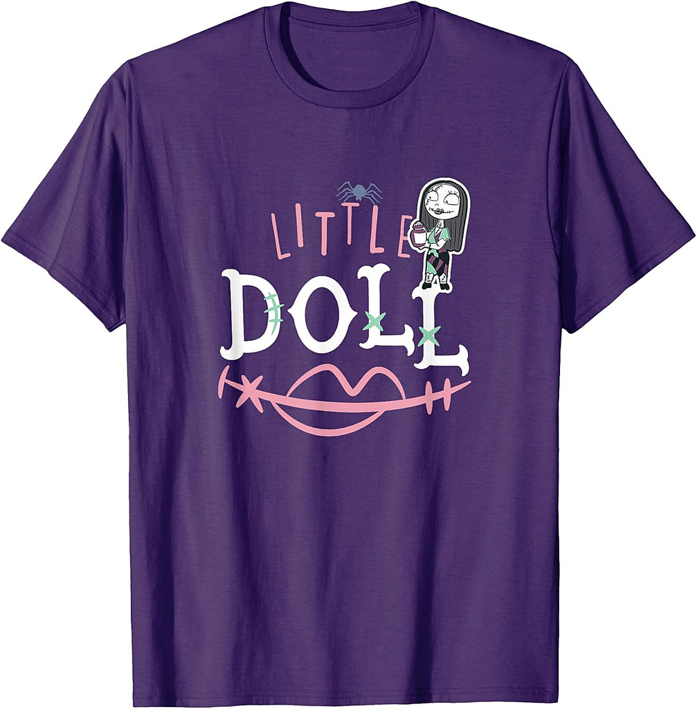 Disney The Nightmare Before Christmas Halloween Little Doll T-Shirt