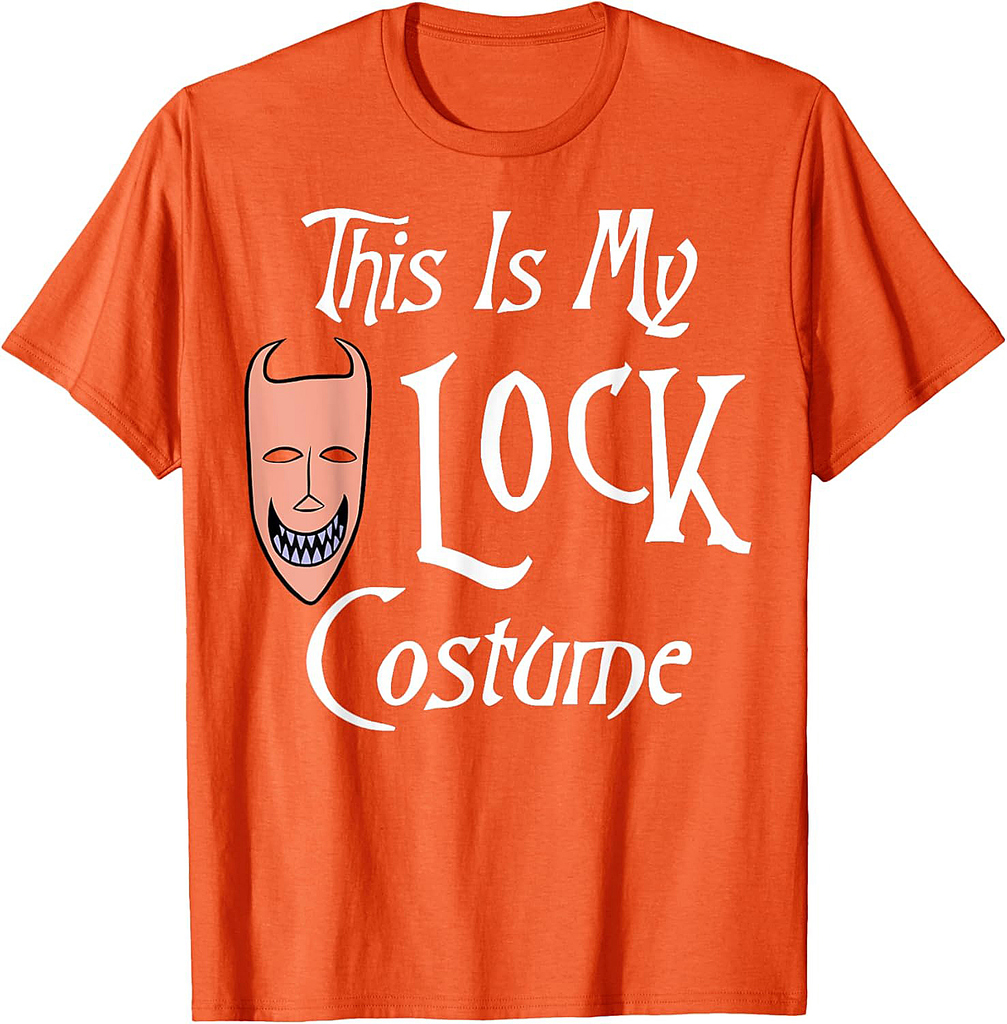 Disney The Nightmare Before Christmas Halloween Lock Costume T-Shirt