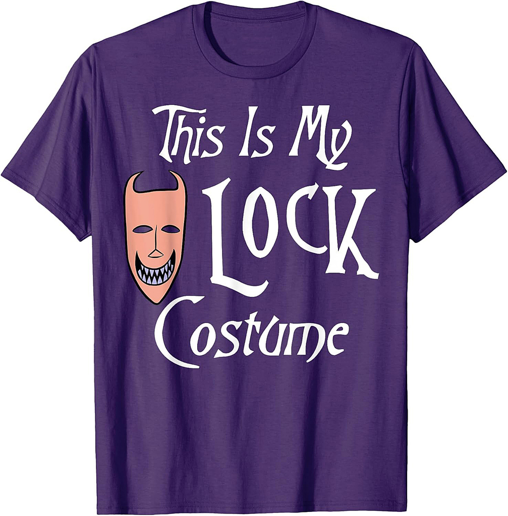 Disney The Nightmare Before Christmas Halloween Lock Costume T-Shirt
