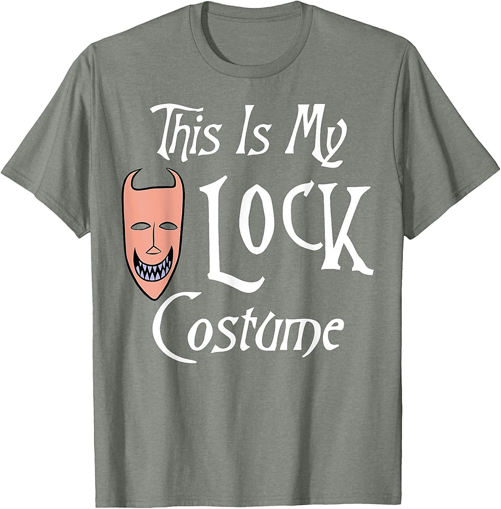 Disney The Nightmare Before Christmas Halloween Lock Costume T-Shirt