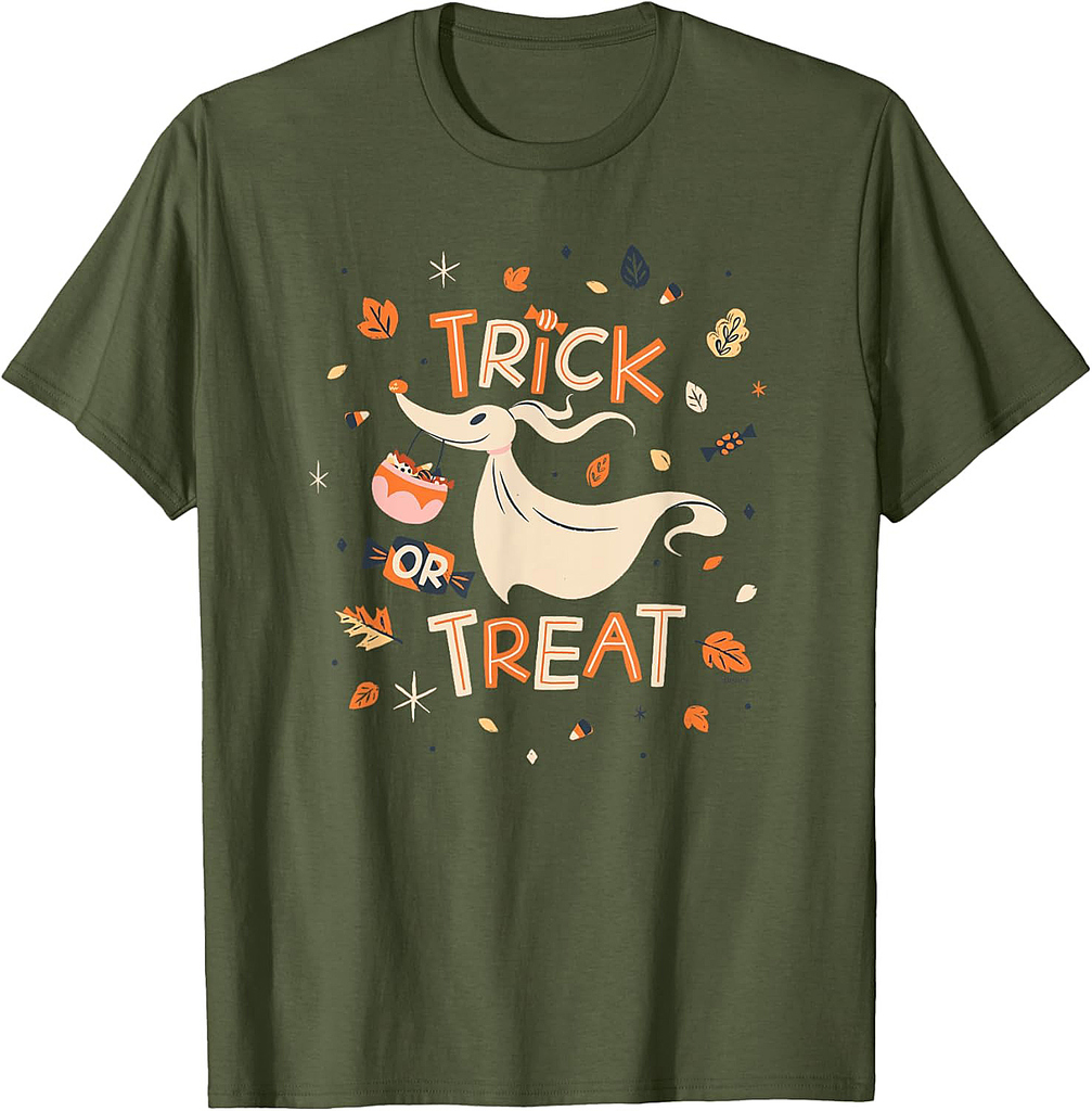 Disney The Nightmare Before Christmas Zero Halloween T-Shirt