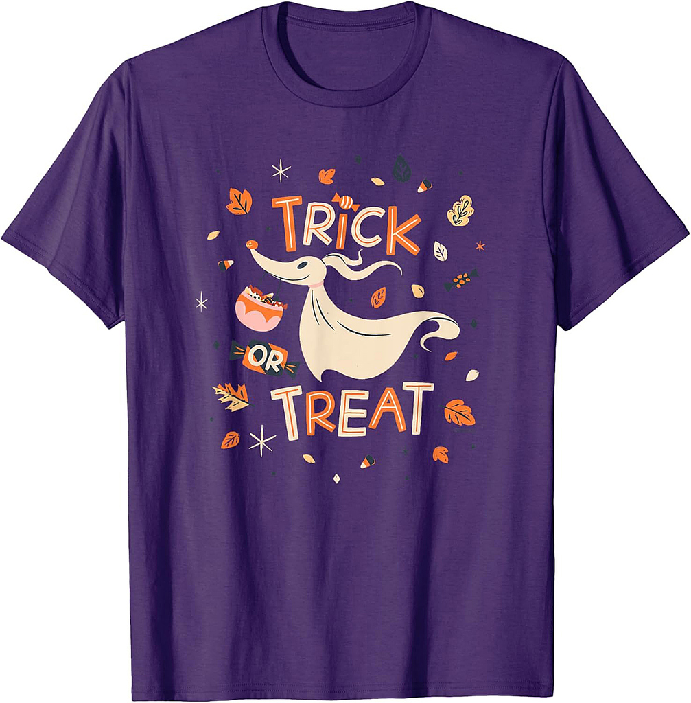 Disney The Nightmare Before Christmas Zero Halloween T-Shirt